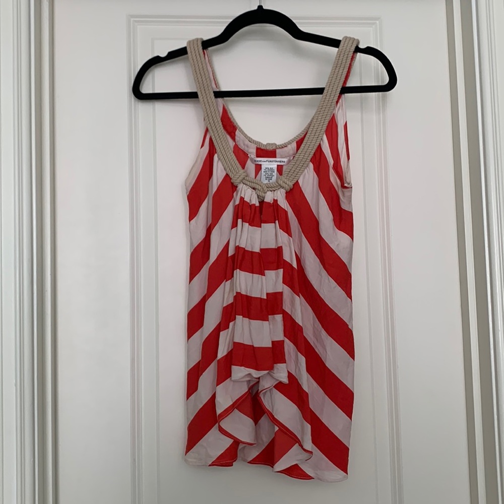 Diane von Furstenberg Silk Sleeveless Blouse